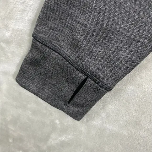 Women’s Medium Hoodie Adidas Climawarm Pullover Logo Activewear Sweatshirt Gray - Picture 7 of 11